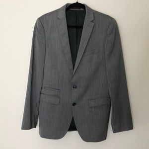 Zara Man Pinstripe Suit Jacket / Blazer